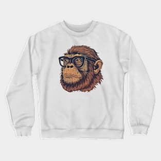 Specs the Thoughtful Chimp Crewneck Sweatshirt